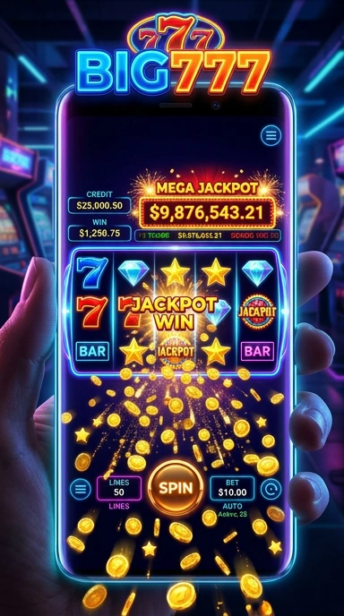 Galeri pratinjau visual big777 build APK resmi terbaru